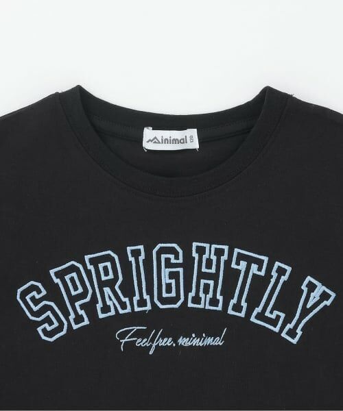 minimal / ミニマル Tシャツ | 【インナーつき】肩あきクロップド半袖Tシャツ | 詳細3