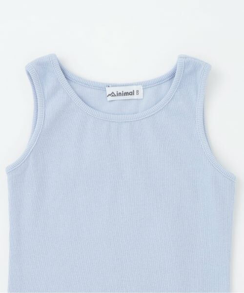 minimal / ミニマル Tシャツ | 【インナーつき】肩あきクロップド半袖Tシャツ | 詳細8