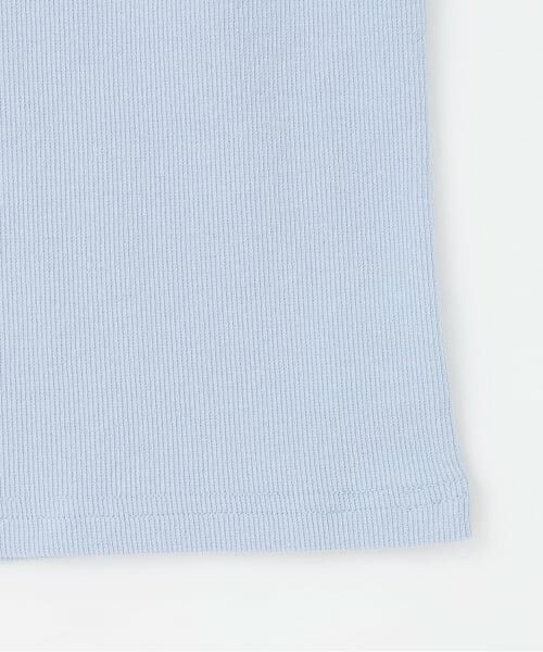 minimal / ミニマル Tシャツ | 【インナーつき】肩あきクロップド半袖Tシャツ | 詳細9