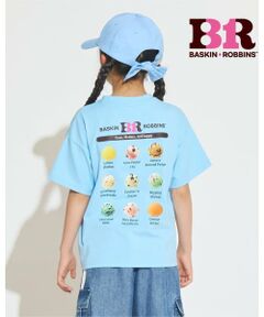 minimal / ミニマル Tシャツ | 【サーティワン アイスクリーム】【接触冷感】バックプリントルーズ半袖Tシャツ