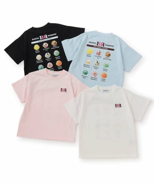 minimal / ミニマル Tシャツ | 【サーティワン アイスクリーム】【接触冷感】バックプリントルーズ半袖Tシャツ | 詳細26