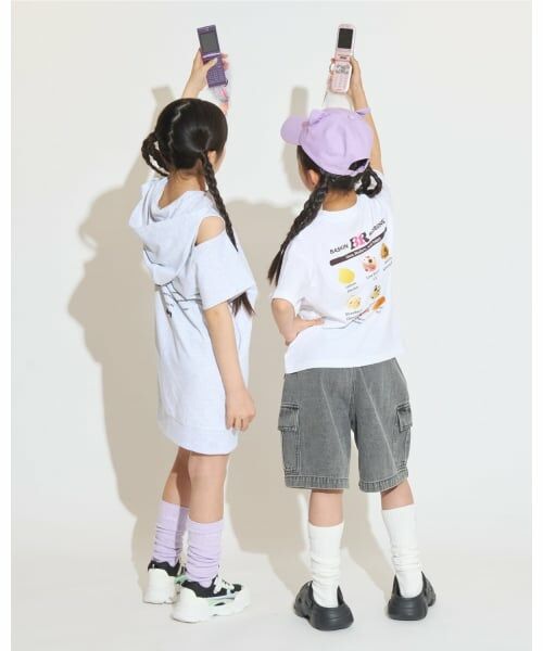 minimal / ミニマル Tシャツ | 【サーティワン アイスクリーム】【接触冷感】バックプリントルーズ半袖Tシャツ | 詳細7
