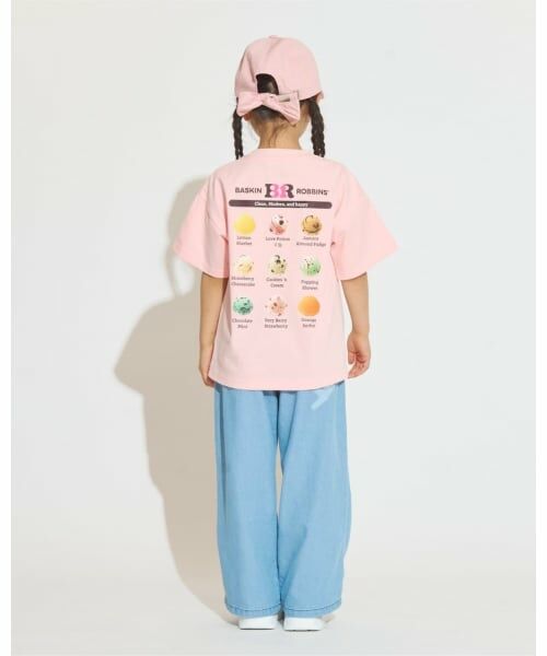 minimal / ミニマル Tシャツ | 【サーティワン アイスクリーム】【接触冷感】バックプリントルーズ半袖Tシャツ | 詳細9