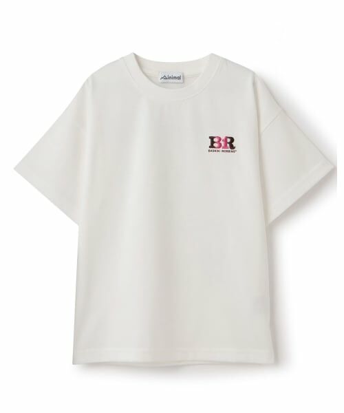 minimal / ミニマル Tシャツ | 【サーティワン アイスクリーム】【接触冷感】バックプリントルーズ半袖Tシャツ(オフ ホワイト)