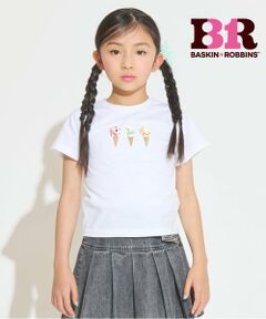 minimal / ミニマル Tシャツ | 【サーティワン アイスクリーム】【接触冷感】フロント刺繍Tシャツ
