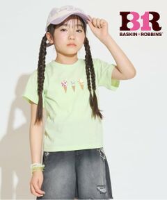 minimal / ミニマル Tシャツ | 【サーティワン アイスクリーム】【接触冷感】フロント刺繍Tシャツ