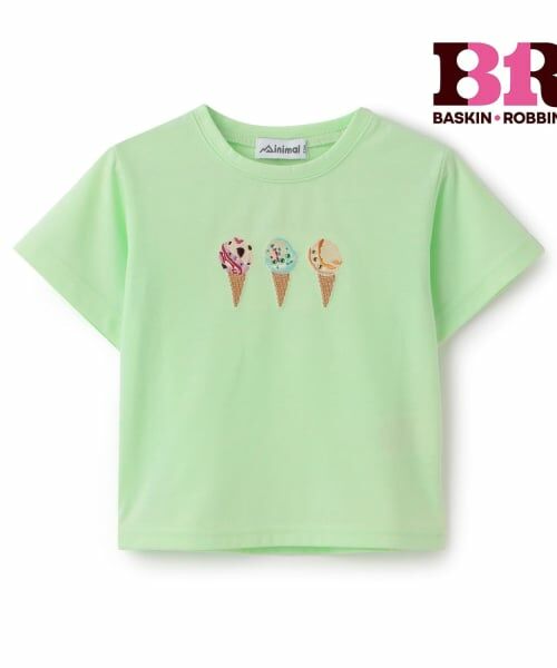 minimal / ミニマル Tシャツ | 【サーティワン アイスクリーム】【接触冷感】フロント刺繍Tシャツ | 詳細10