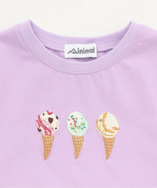 minimal / ミニマル Tシャツ | 【サーティワン アイスクリーム】【接触冷感】フロント刺繍Tシャツ | 詳細13