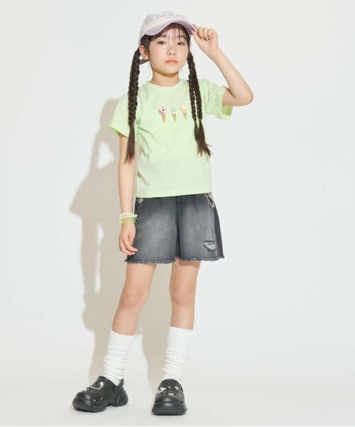 minimal / ミニマル Tシャツ | 【サーティワン アイスクリーム】【接触冷感】フロント刺繍Tシャツ | 詳細3