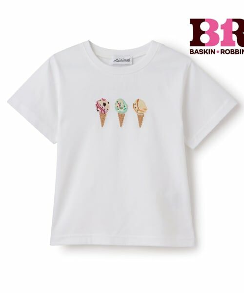 minimal / ミニマル Tシャツ | 【サーティワン アイスクリーム】【接触冷感】フロント刺繍Tシャツ | 詳細9