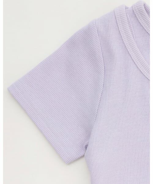 minimal / ミニマル Tシャツ | 【吸水速乾】【サラサラプラス】テレコレースアップ半袖Tシャツ | 詳細15