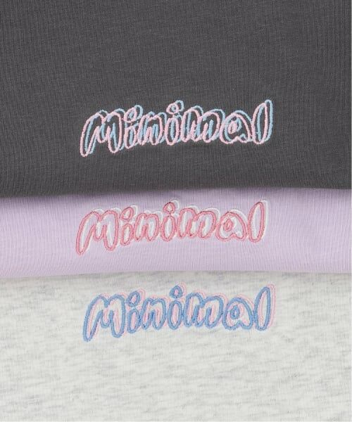 minimal / ミニマル Tシャツ | 【接触冷感】バックフォト半袖Tワンピース | 詳細10