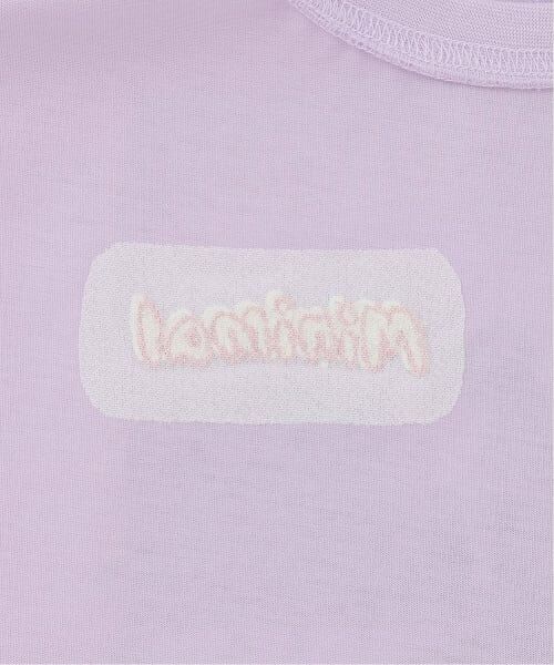 minimal / ミニマル Tシャツ | 【接触冷感】バックフォト半袖Tワンピース | 詳細11
