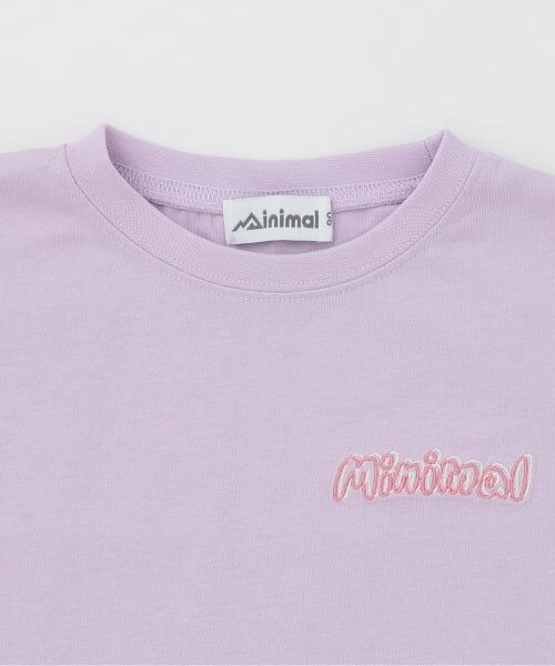 minimal / ミニマル Tシャツ | 【接触冷感】バックフォト半袖Tワンピース | 詳細2