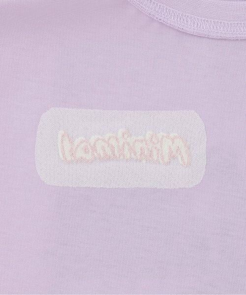 minimal / ミニマル Tシャツ | 【接触冷感】バックフォト半袖Tワンピース | 詳細4