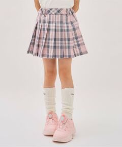 minimal / ミニマル ミニ・ひざ丈スカート | 【インパンツつき】アソートチェックプリーツスカート