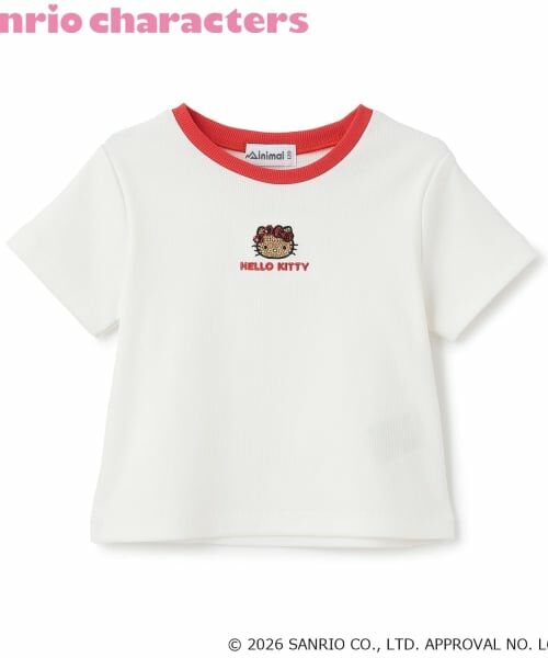 minimal / ミニマル Tシャツ | 【サンリオキャラクターズ】キラキラテレコTシャツ | 詳細11
