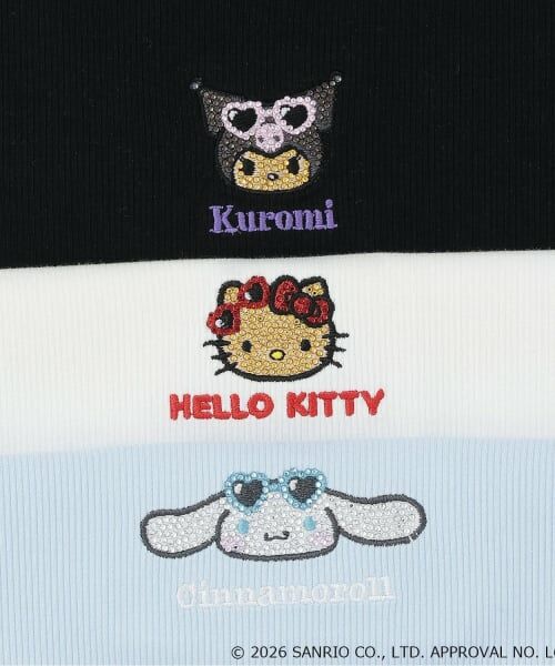 minimal / ミニマル Tシャツ | 【サンリオキャラクターズ】キラキラテレコTシャツ | 詳細17