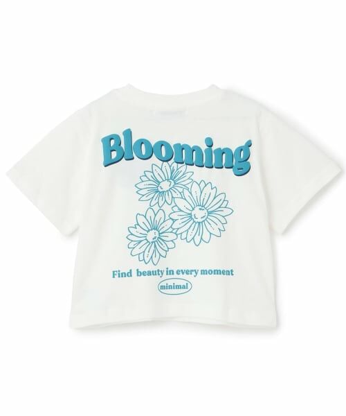 minimal / ミニマル Tシャツ | 【綿100%】【プチプラ】\nモチーフバックプリント半袖Tシャツ | 詳細2
