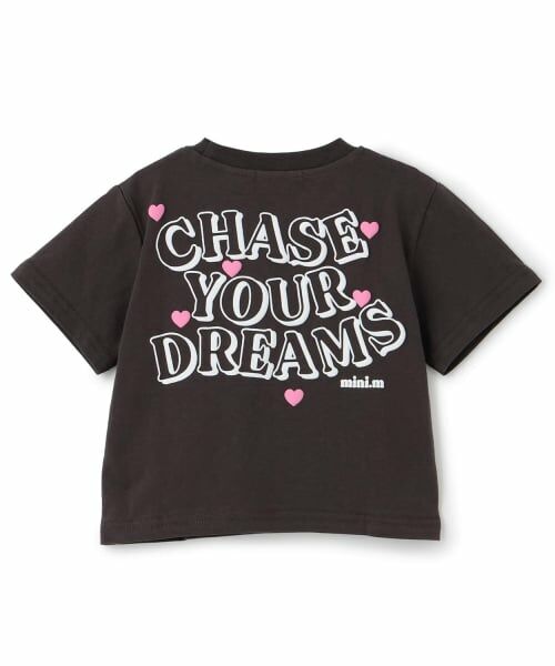 minimal / ミニマル Tシャツ | 【綿100%】【プチプラ】\nモチーフバックプリント半袖Tシャツ | 詳細4