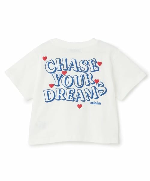 minimal / ミニマル Tシャツ | 【綿100%】【プチプラ】\nモチーフバックプリント半袖Tシャツ | 詳細5