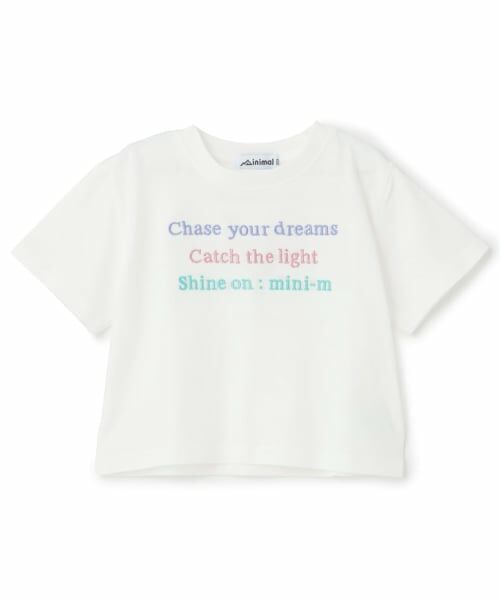 minimal / ミニマル Tシャツ | 【綿100%】【プチプラ】\nグラフィックアソート半袖Tシャツ(オフ ホワイト)