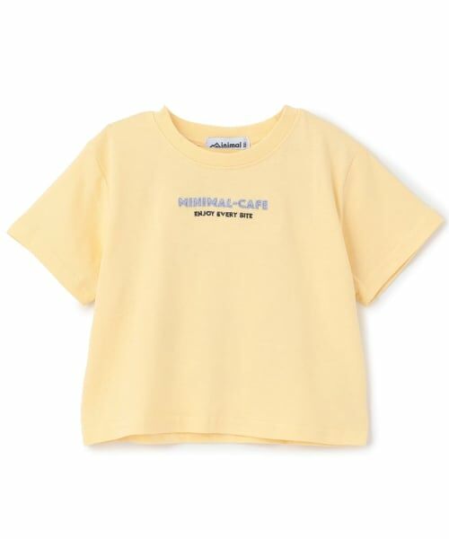 minimal / ミニマル Tシャツ | 【綿100%】【プチプラ】\nグラフィックアソート半袖Tシャツ(黄)