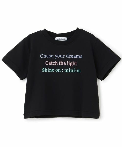 minimal / ミニマル Tシャツ | 【綿100%】【プチプラ】\nグラフィックアソート半袖Tシャツ(黒)