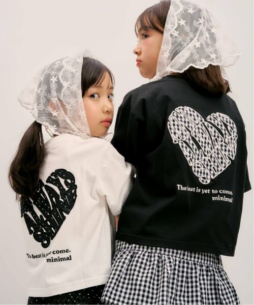 minimal / ミニマル Tシャツ | 【綿100%】バックハートTシャツ | 詳細10