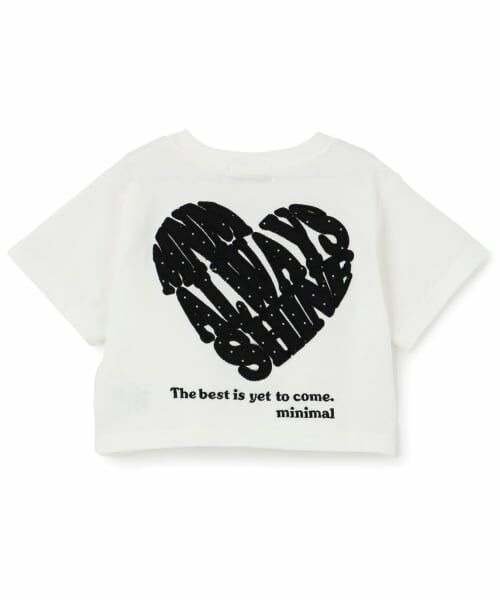 minimal / ミニマル Tシャツ | 【綿100%】バックハートTシャツ | 詳細21