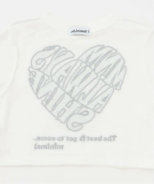 minimal / ミニマル Tシャツ | 【綿100%】バックハートTシャツ | 詳細26