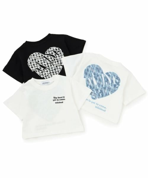 minimal / ミニマル Tシャツ | 【綿100%】バックハートTシャツ | 詳細28