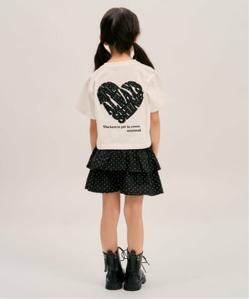 minimal / ミニマル Tシャツ | 【綿100%】バックハートTシャツ | 詳細9