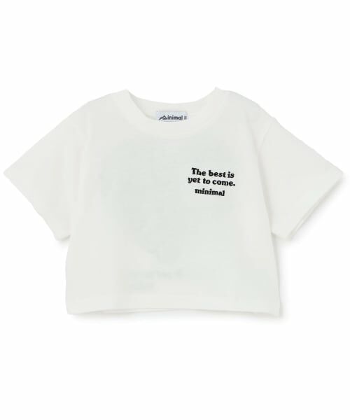 minimal / ミニマル Tシャツ | 【綿100%】バックハードTシャツ(白)