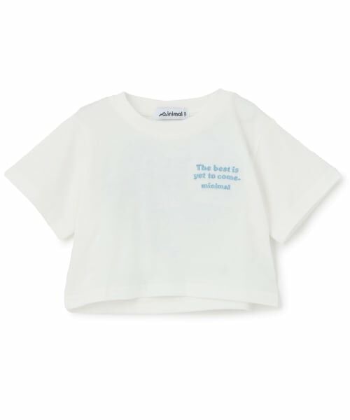 minimal / ミニマル Tシャツ | 【綿100%】バックハードTシャツ(オフ ホワイト)