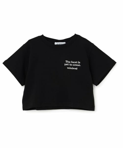 minimal / ミニマル Tシャツ | 【綿100%】バックハードTシャツ(黒)