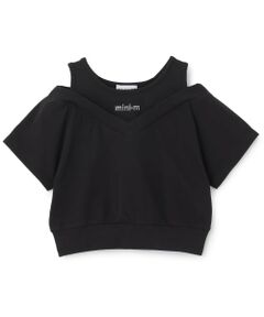 minimal / ミニマル Tシャツ | 肩あきレイヤード半袖Tシャツ