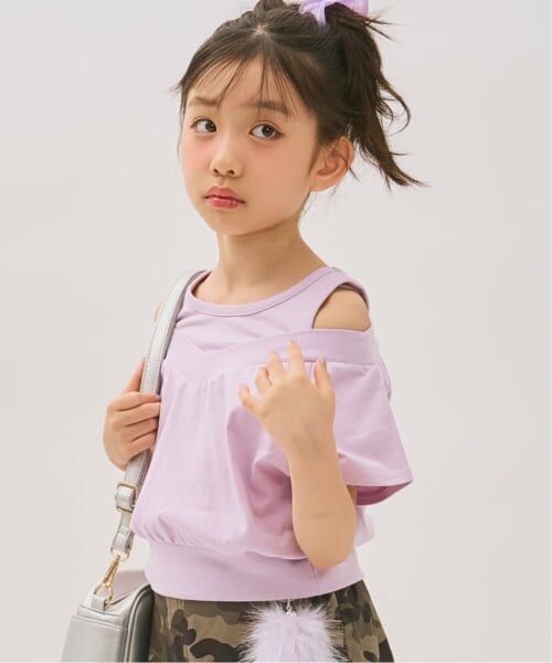 minimal / ミニマル Tシャツ | 肩あきレイヤード半袖Tシャツ | 詳細10