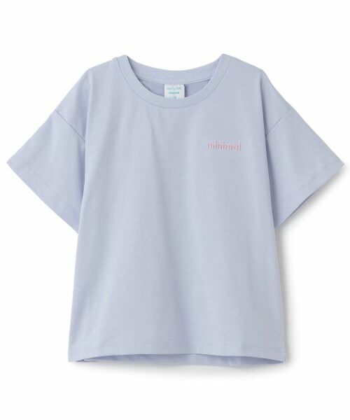 minimal / ミニマル Tシャツ | 【DailyMe】【遮熱/速乾/抗菌】シンプルTシャツ(サックス)
