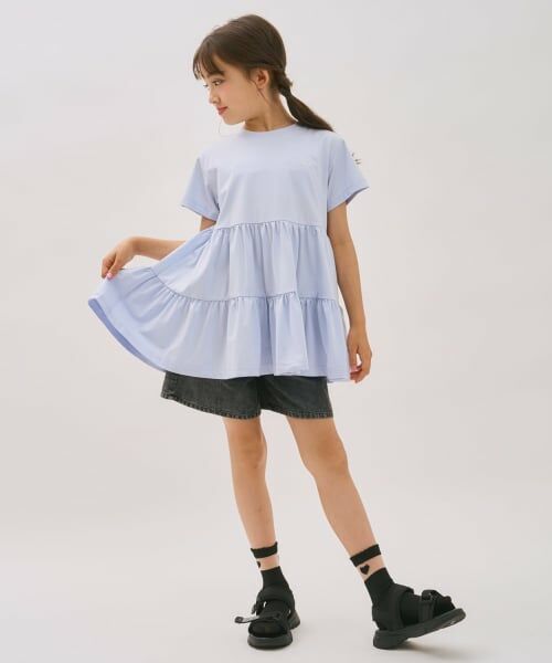 minimal / ミニマル その他トップス | 【DailyMe】【遮熱/速乾/抗菌】半袖ティアードチュニック | 詳細5