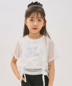 minimal / ミニマル Tシャツ | 【インナーつき】メッシュドロスト半袖Tシャツ