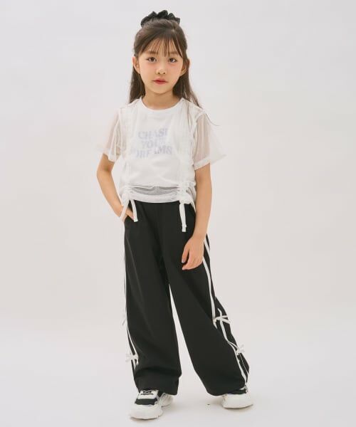 minimal / ミニマル Tシャツ | 【インナーつき】メッシュドロスト半袖Tシャツ | 詳細1