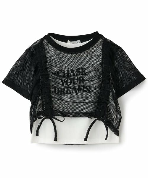 minimal / ミニマル Tシャツ | 【インナーつき】メッシュドロスト半袖Tシャツ | 詳細14