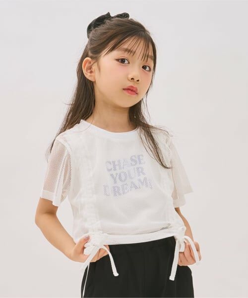 minimal / ミニマル Tシャツ | 【インナーつき】メッシュドロスト半袖Tシャツ | 詳細2