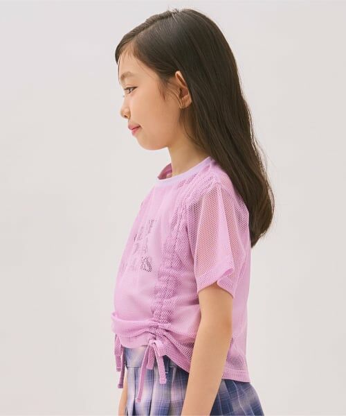 minimal / ミニマル Tシャツ | 【インナーつき】メッシュドロスト半袖Tシャツ | 詳細5
