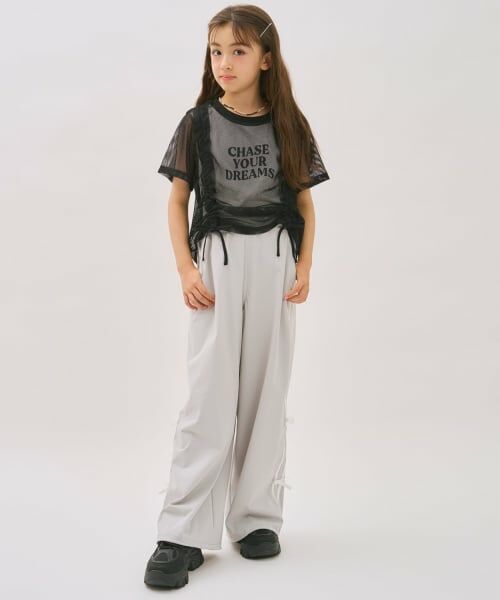 minimal / ミニマル Tシャツ | 【インナーつき】メッシュドロスト半袖Tシャツ | 詳細9