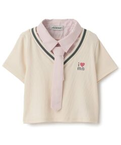 minimal / ミニマル Tシャツ | シャツレイヤードテレコTシャツ