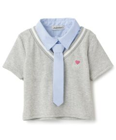 minimal / ミニマル Tシャツ | シャツレイヤードテレコTシャツ