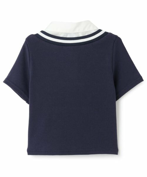 minimal / ミニマル Tシャツ | シャツレイヤードテレコTシャツ | 詳細1