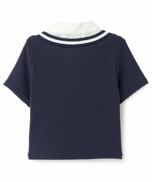 minimal / ミニマル Tシャツ | シャツレイヤードテレコTシャツ | 詳細10
